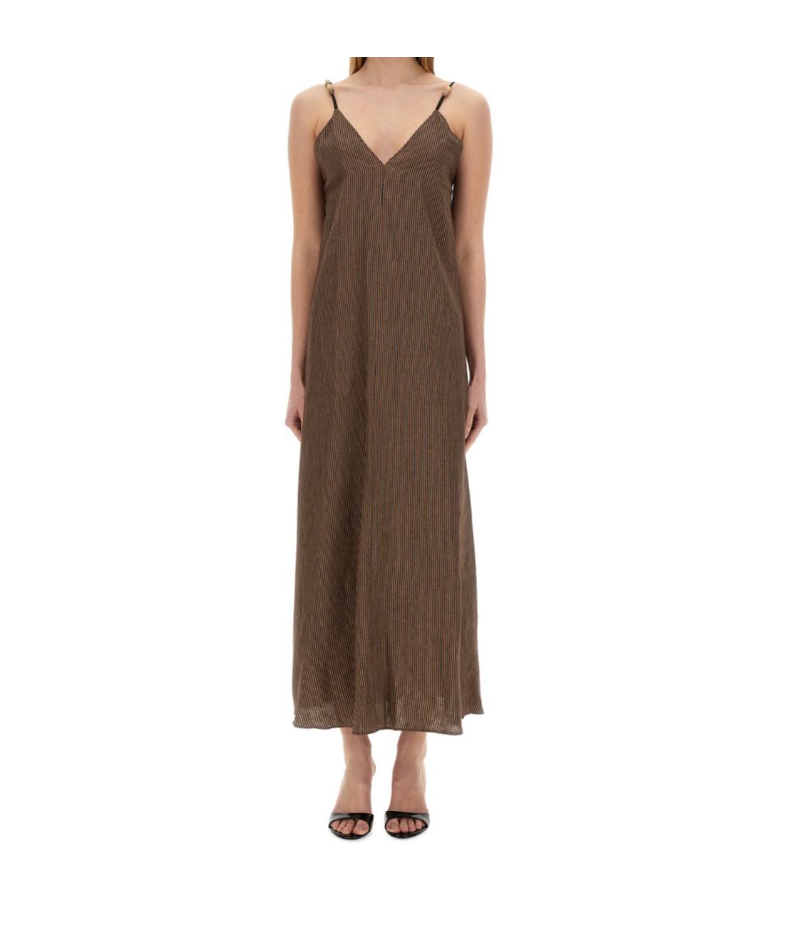 Alysi Mini Stripe Maxi Dress