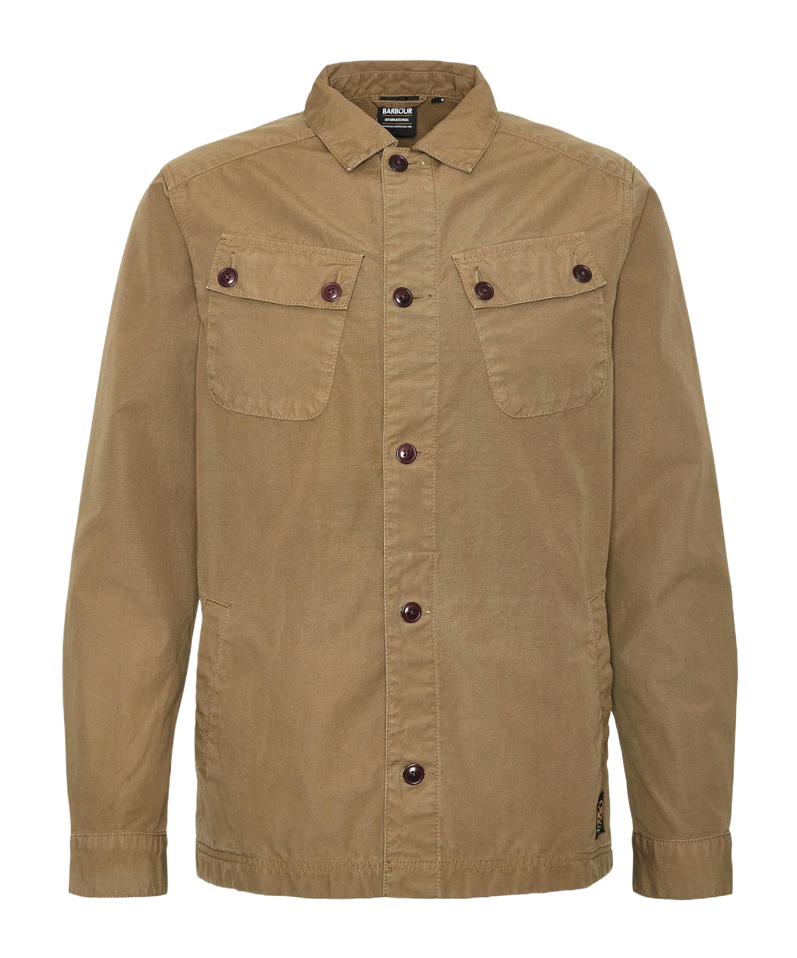 BARBOUR HARRIS COTTON SHIRT JACKET