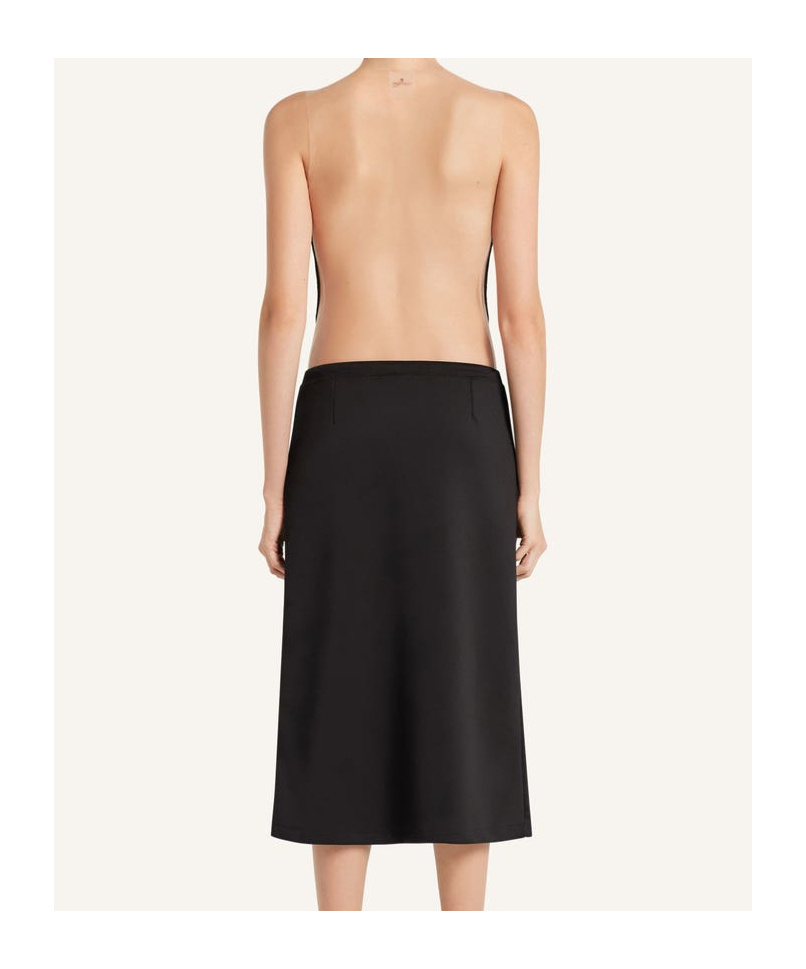 Courrèges Courreges Pre Illusion Circle Bodysuit In Neutral