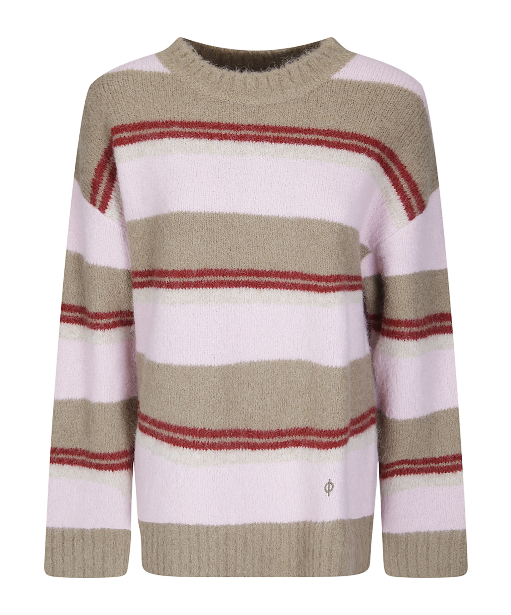 Samsoe & Samsoe Striped Sweater In Multi-color