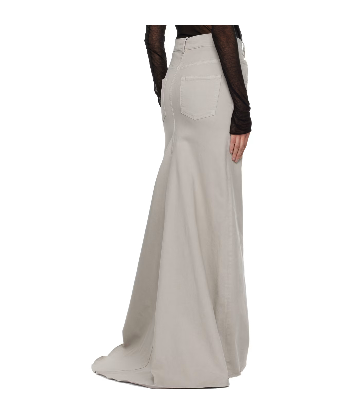ANN DEMEULEMEESTER GOELE DENIM SKIRT 
