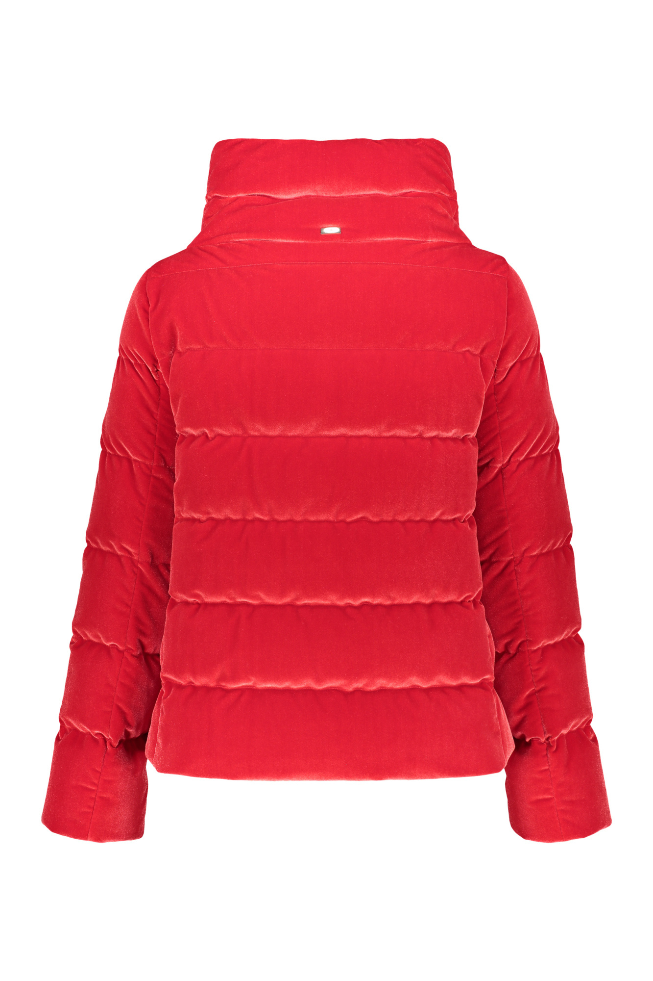Herno Zipper Down Jacket In Red