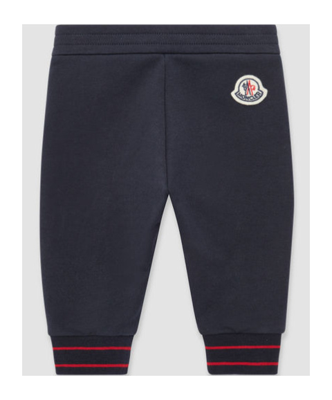 Moncler Logo Sweatpants In Blue