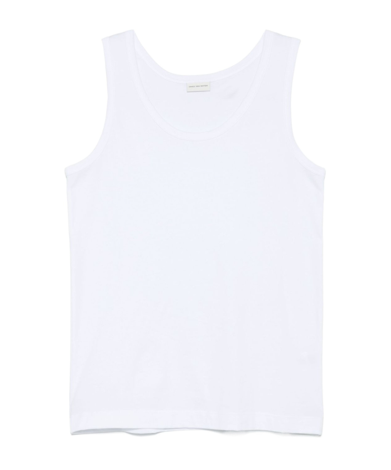 Dries Van Noten Helio Tank Top In White