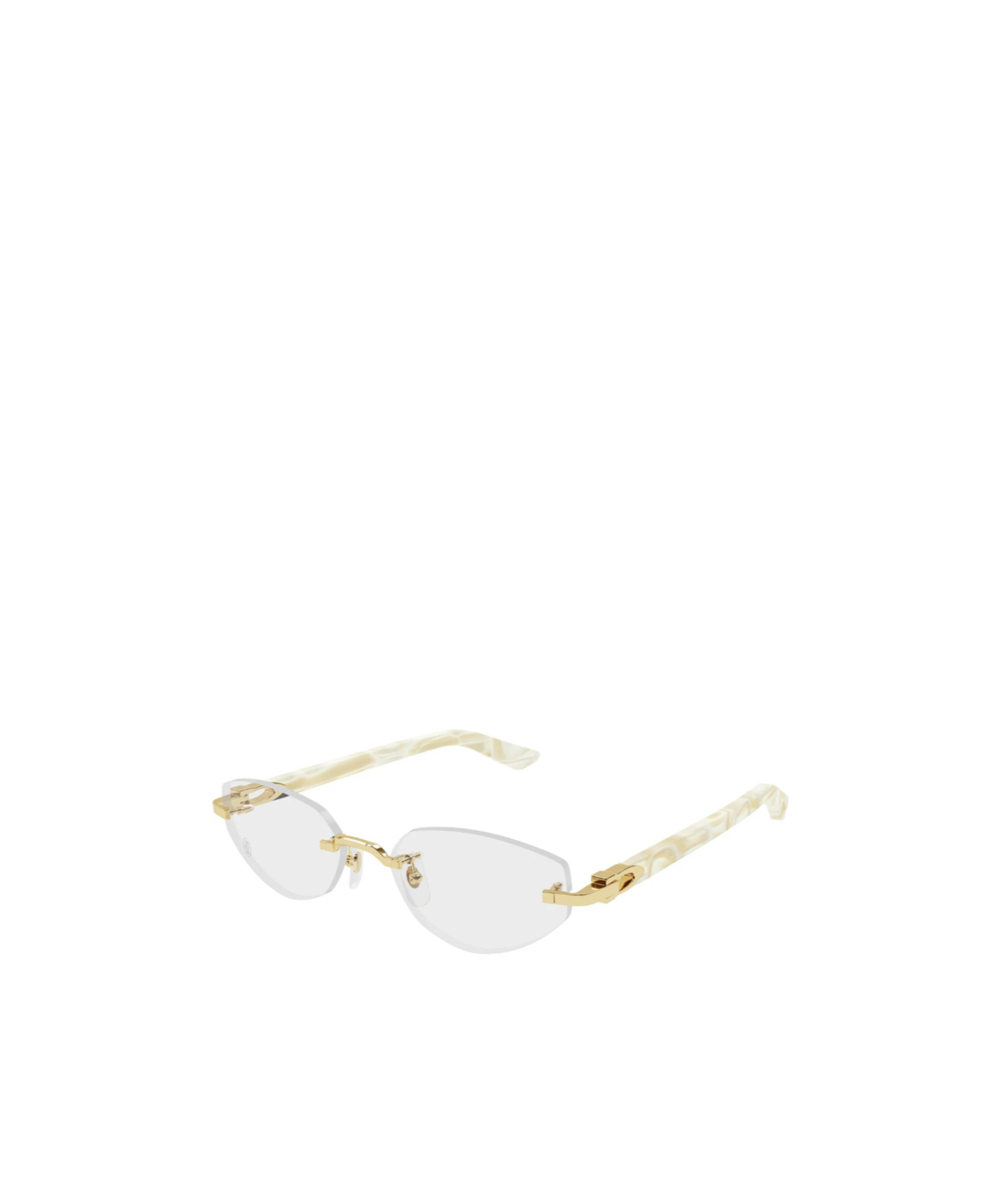 Cartier Frameless Plain Mirror In Gold