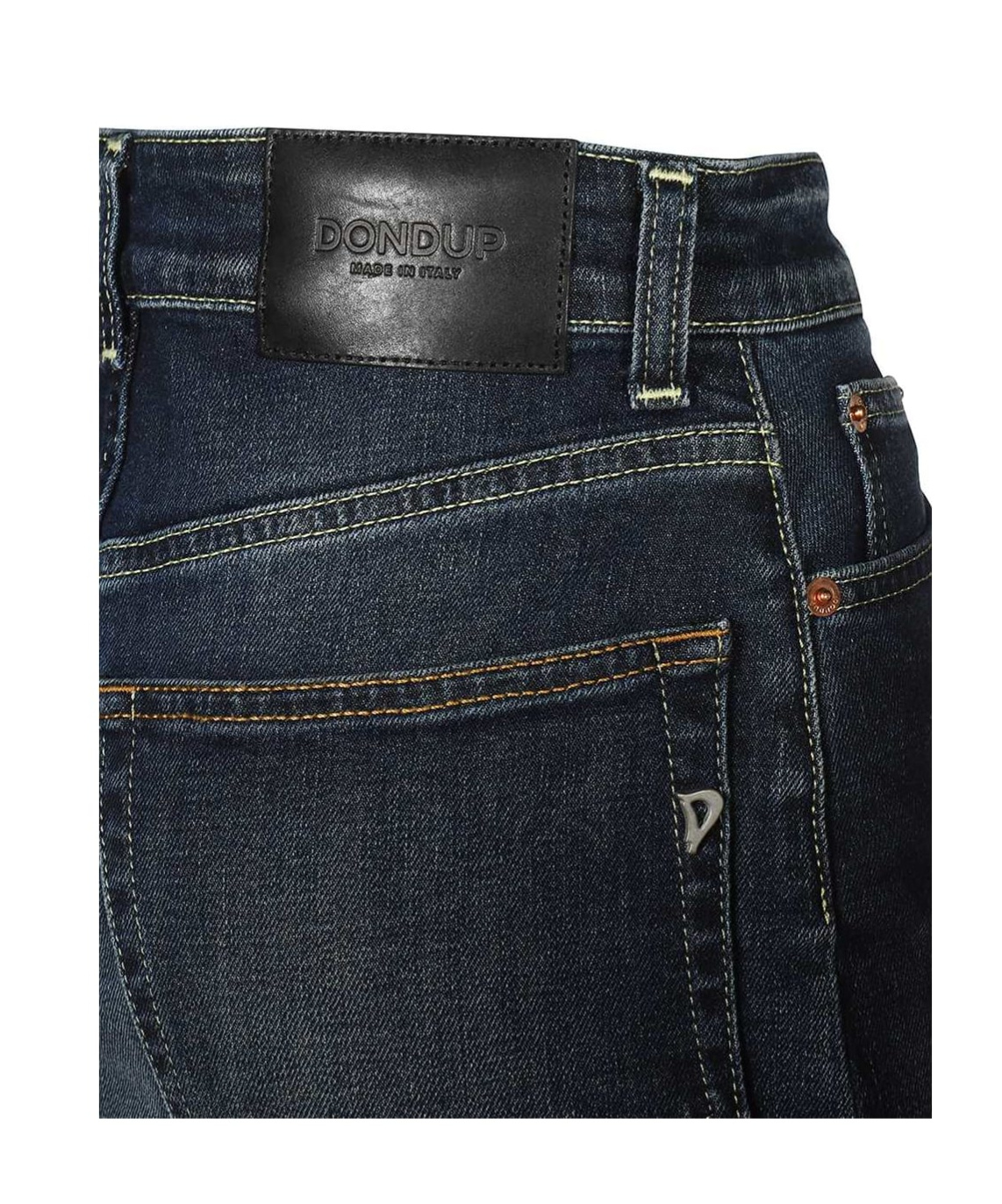 Shop Dondup Denim Mini Skirt In Black
