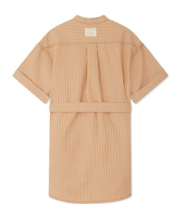 Bonpoint Round-neck Dress In Nude