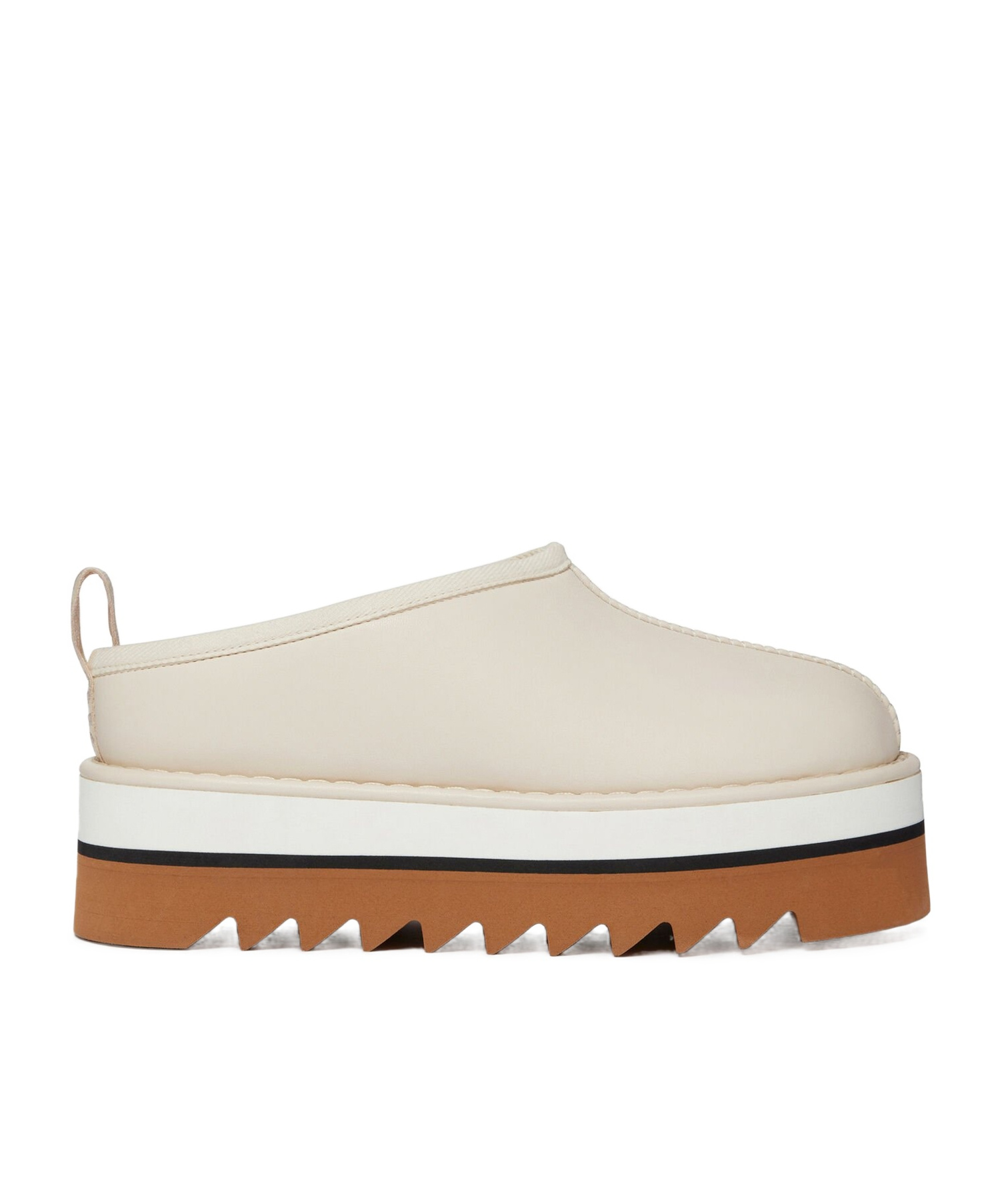 Stella Mccartney Sneakelyse Vegan Platform Slipper Mules In White