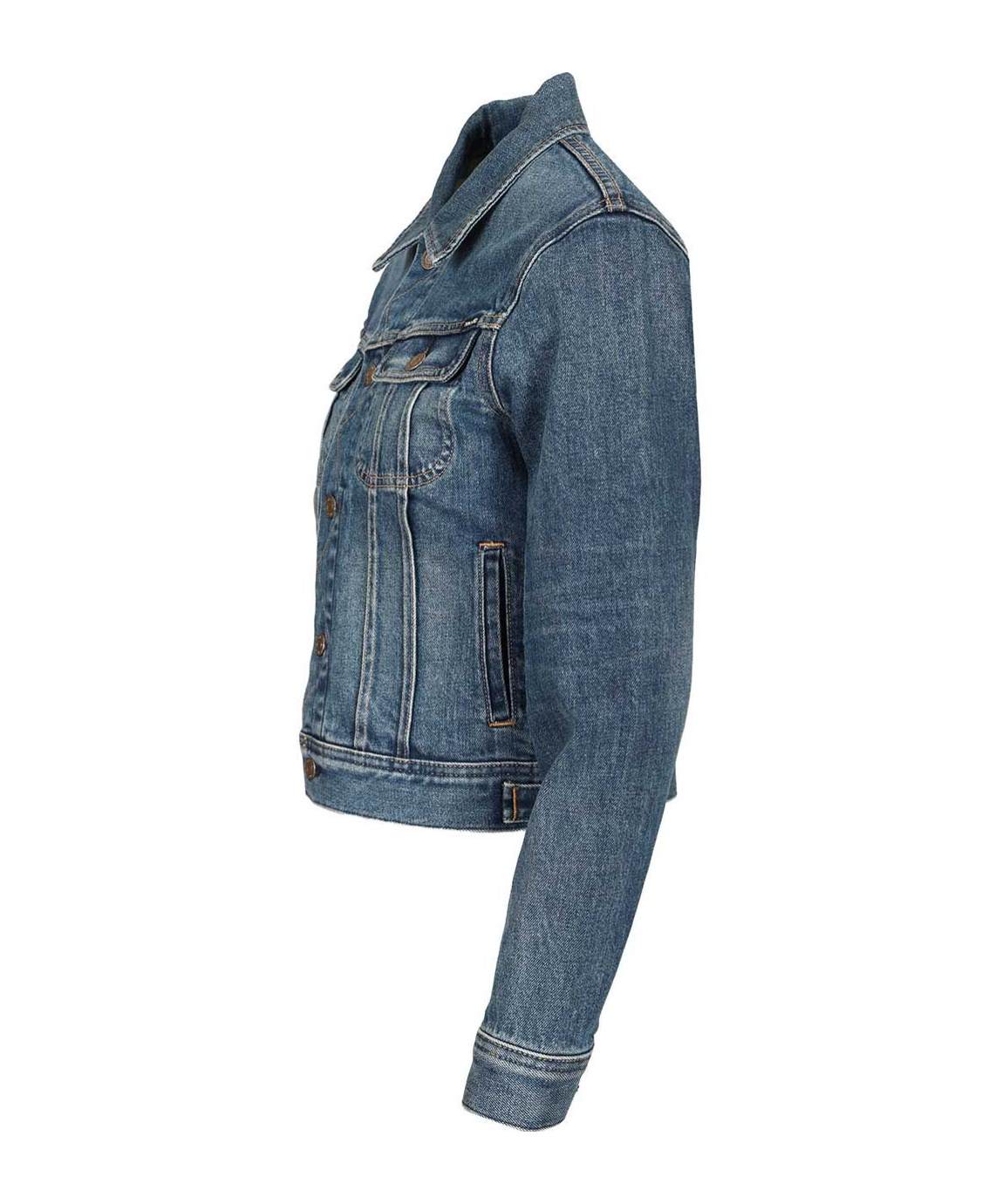 Tom Ford Japanese Stonewashed Comfort Denim Jacket In Blue