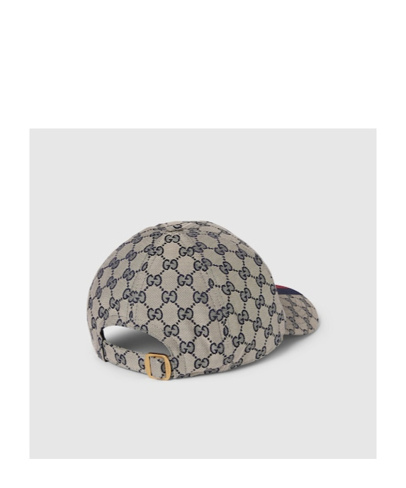 Gucci Original Gg Baseball Hat In Gray