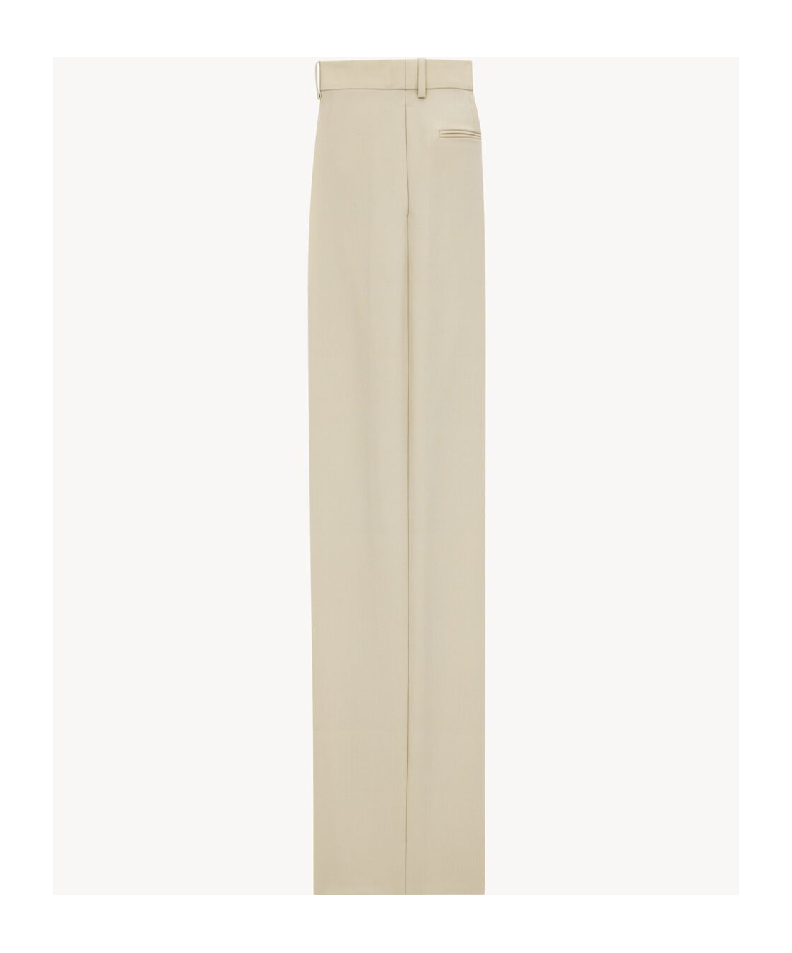 Saint Laurent Belt-loop Casual Pants In Nude