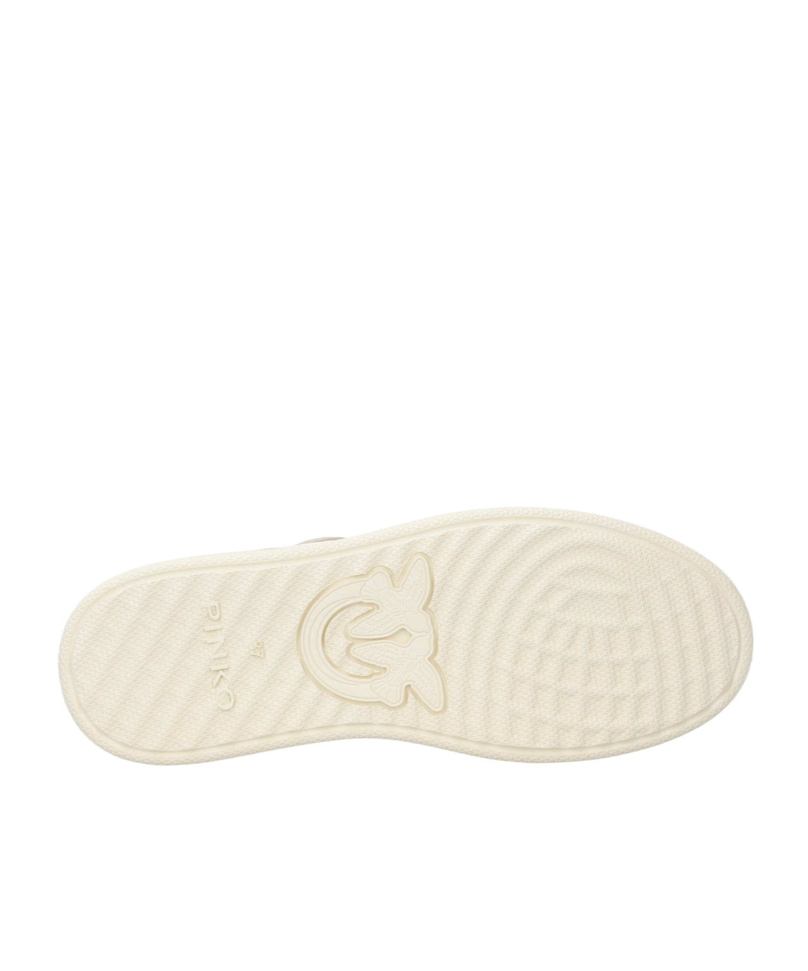 Pinko Leather Sneakers In White