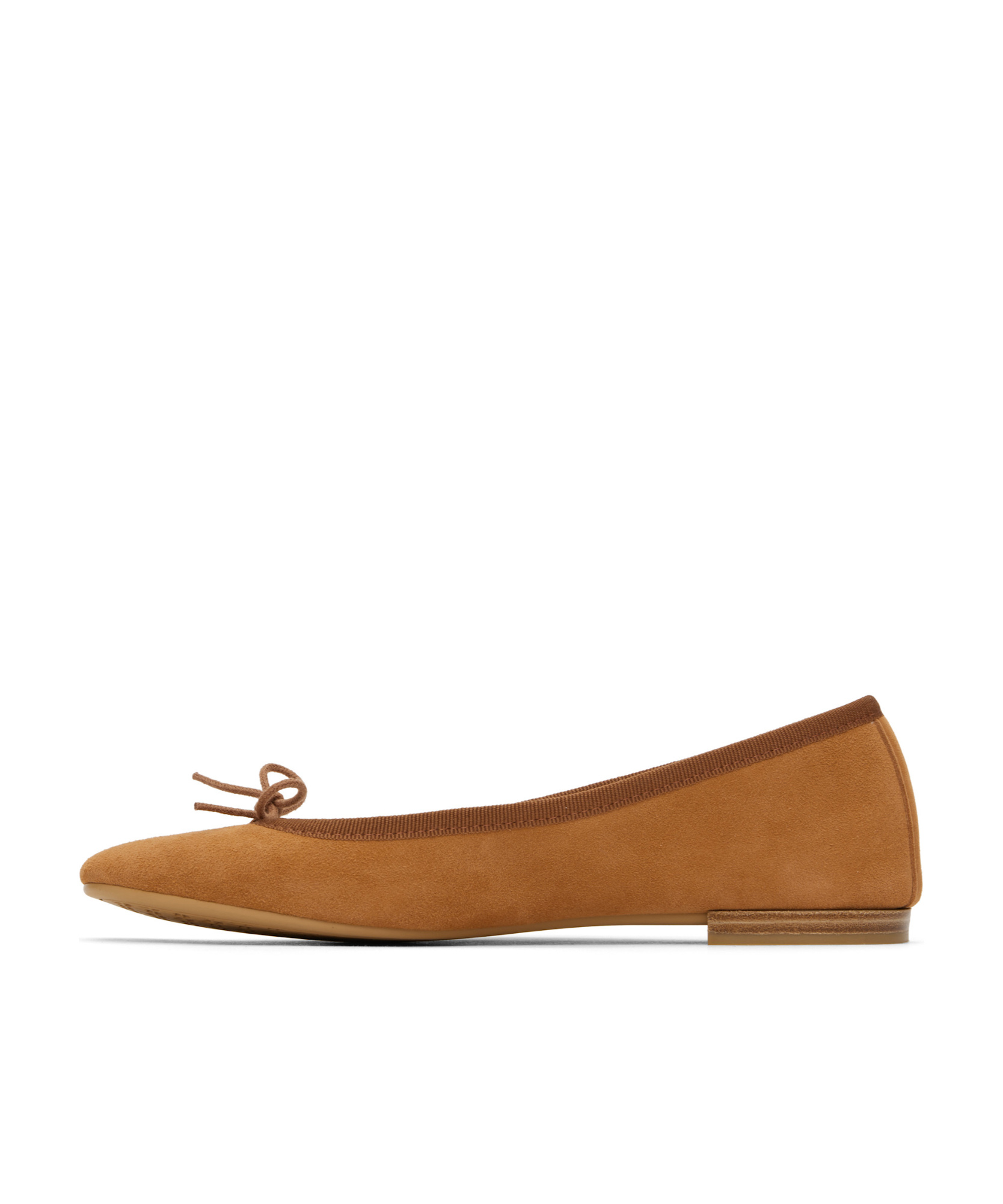 Repetto Bow Ballet Shoes In Brown