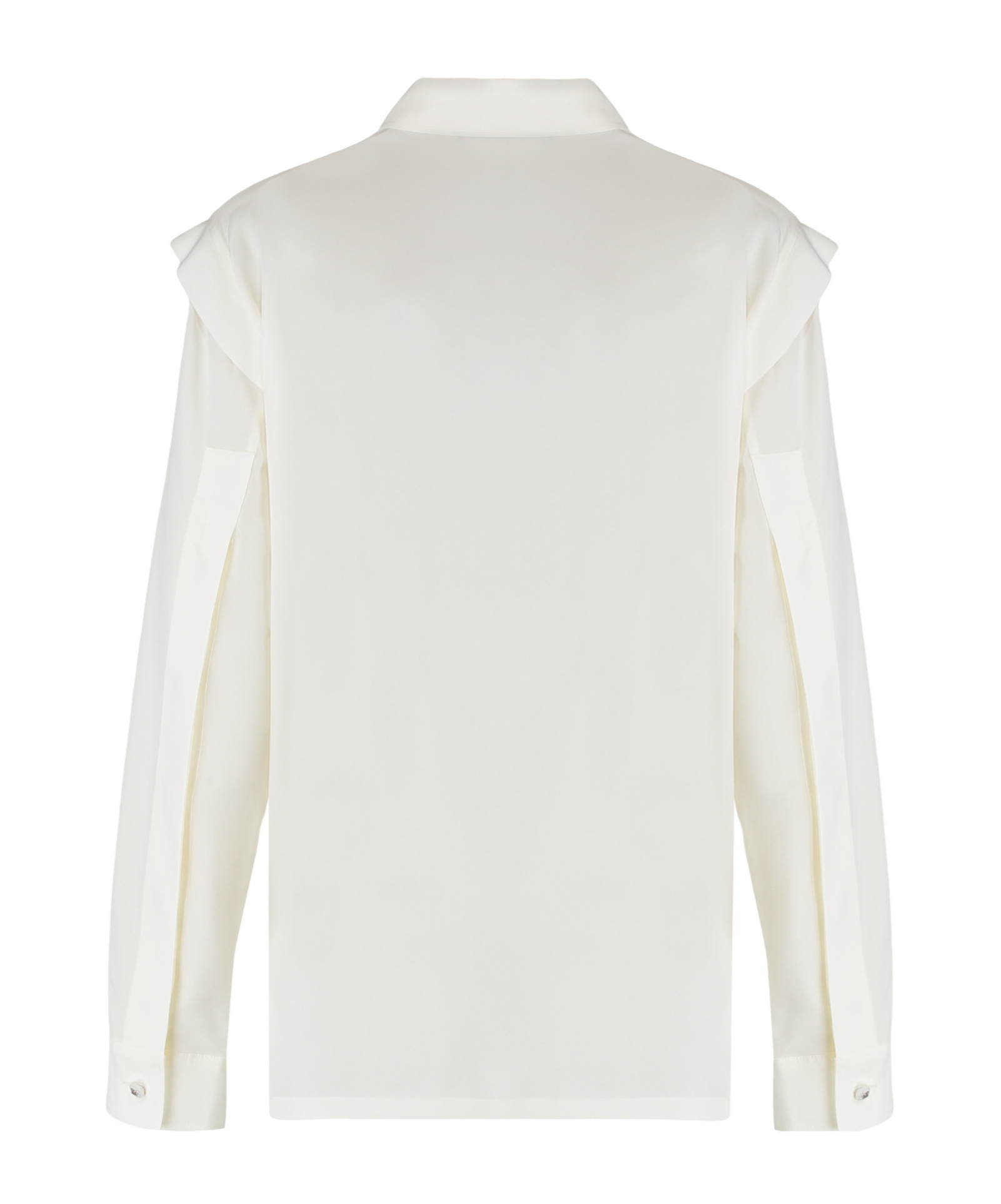 Max Mara Long Sleeve Shirt In White