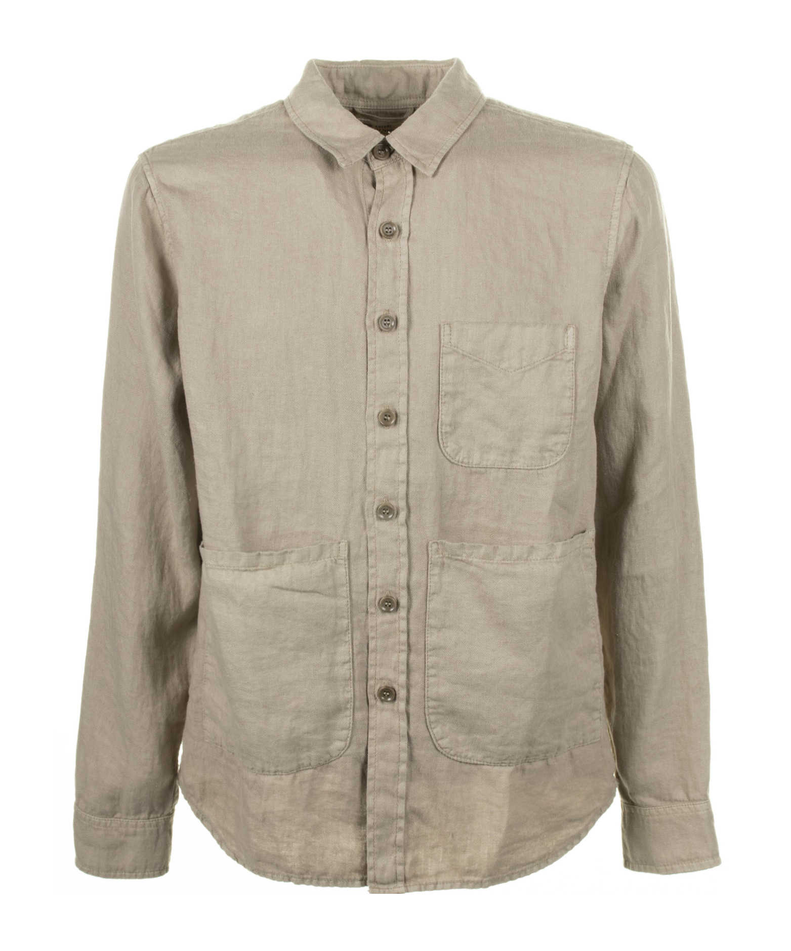 Aspesi Multi-pockets Jacket In Nude