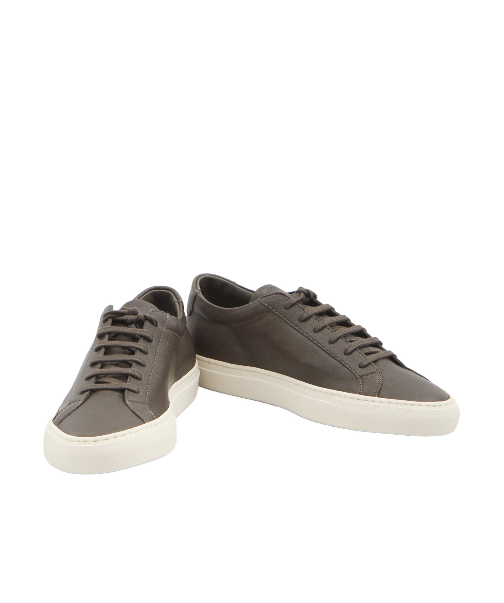 Common Projects Gray Summer Achilles Sneakers In White
