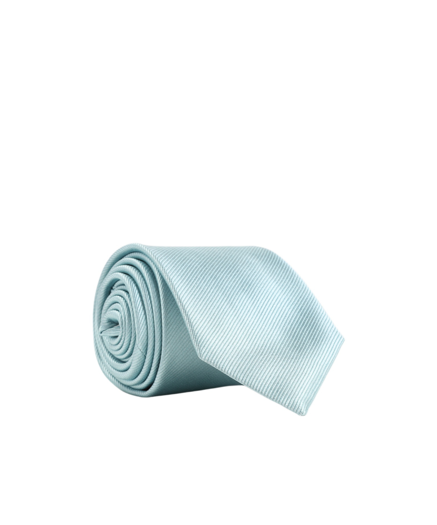 Giorgio Armani Aqua Tonal Diagonal Striped Tie In Blue