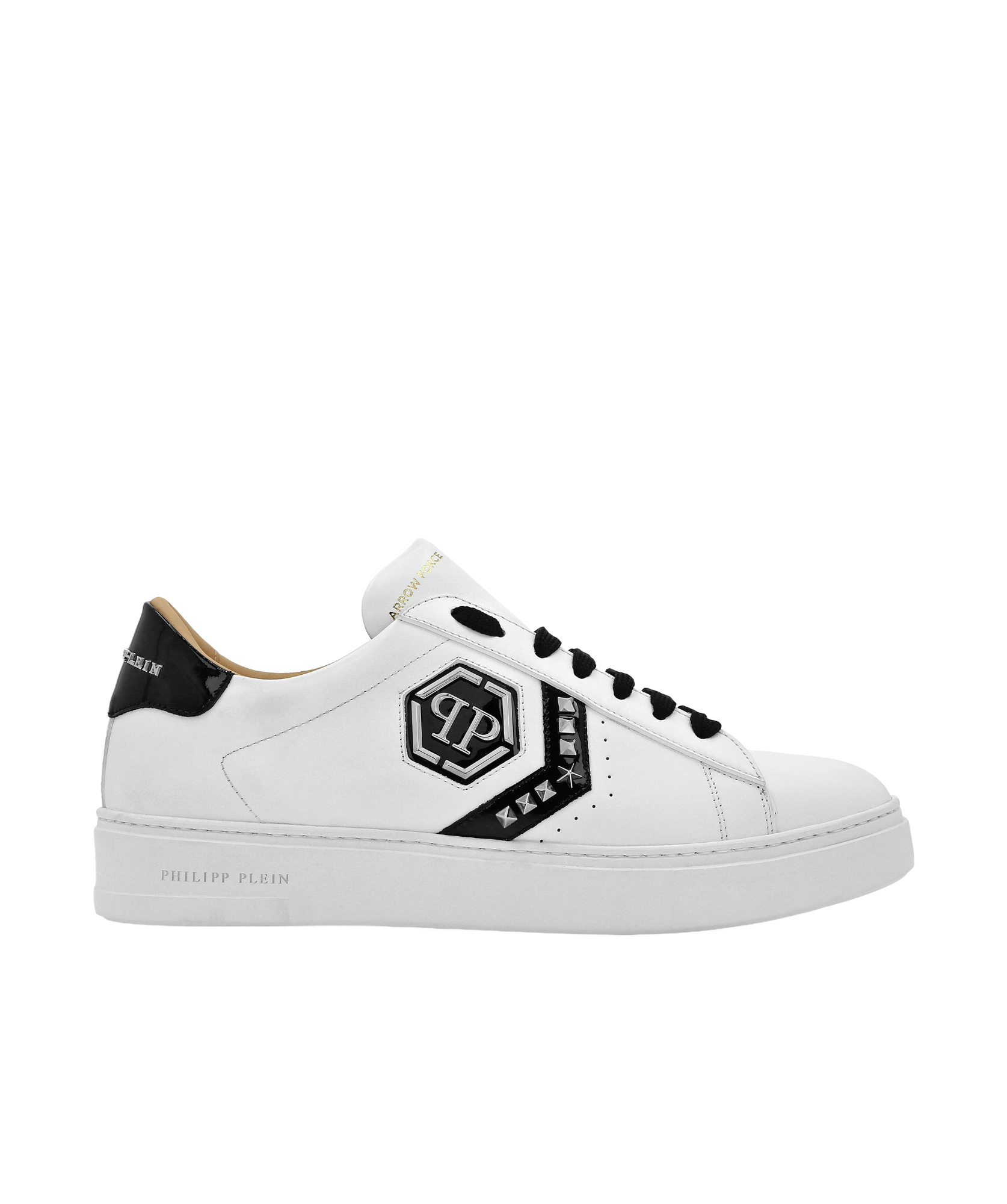 Philipp Plein Lo Top Sneakers In White