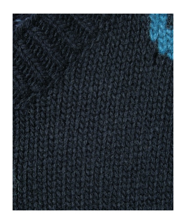 Gucci Sweater With Gg Intarsia In Black