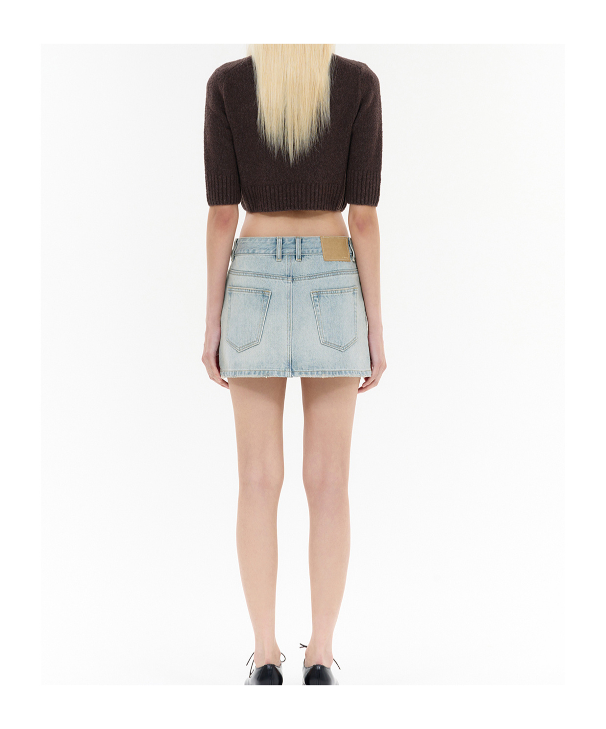 We11 Done Round-neck Wool Sweater