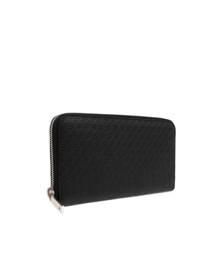 Ferragamo Zipper Wallet In Black