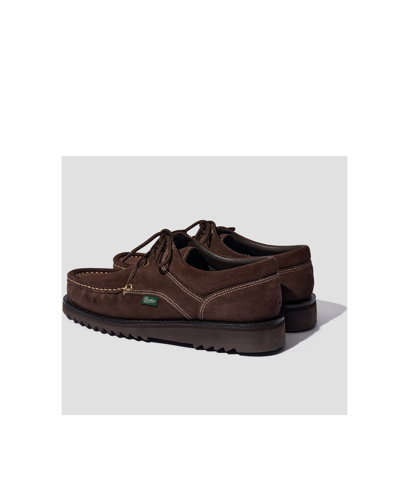 Paraboot Round-head Casual Shoes In Black