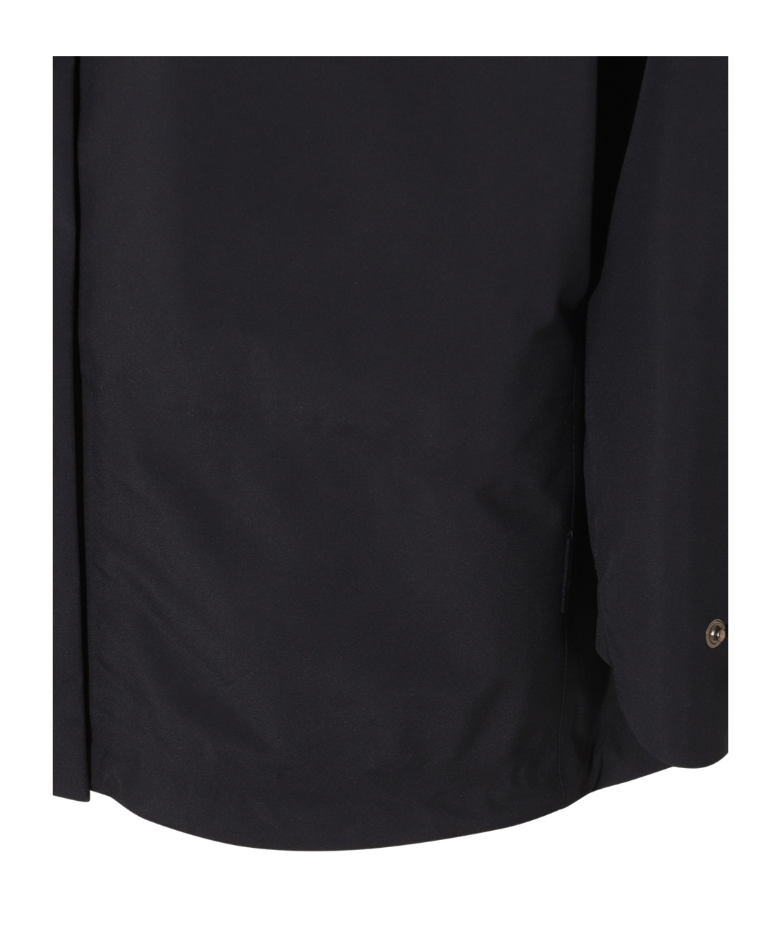 Herno Navy Blue Casual Jacket In Black