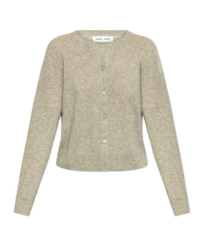 Samsoe & Samsoe Saboston Cardigan In Nude