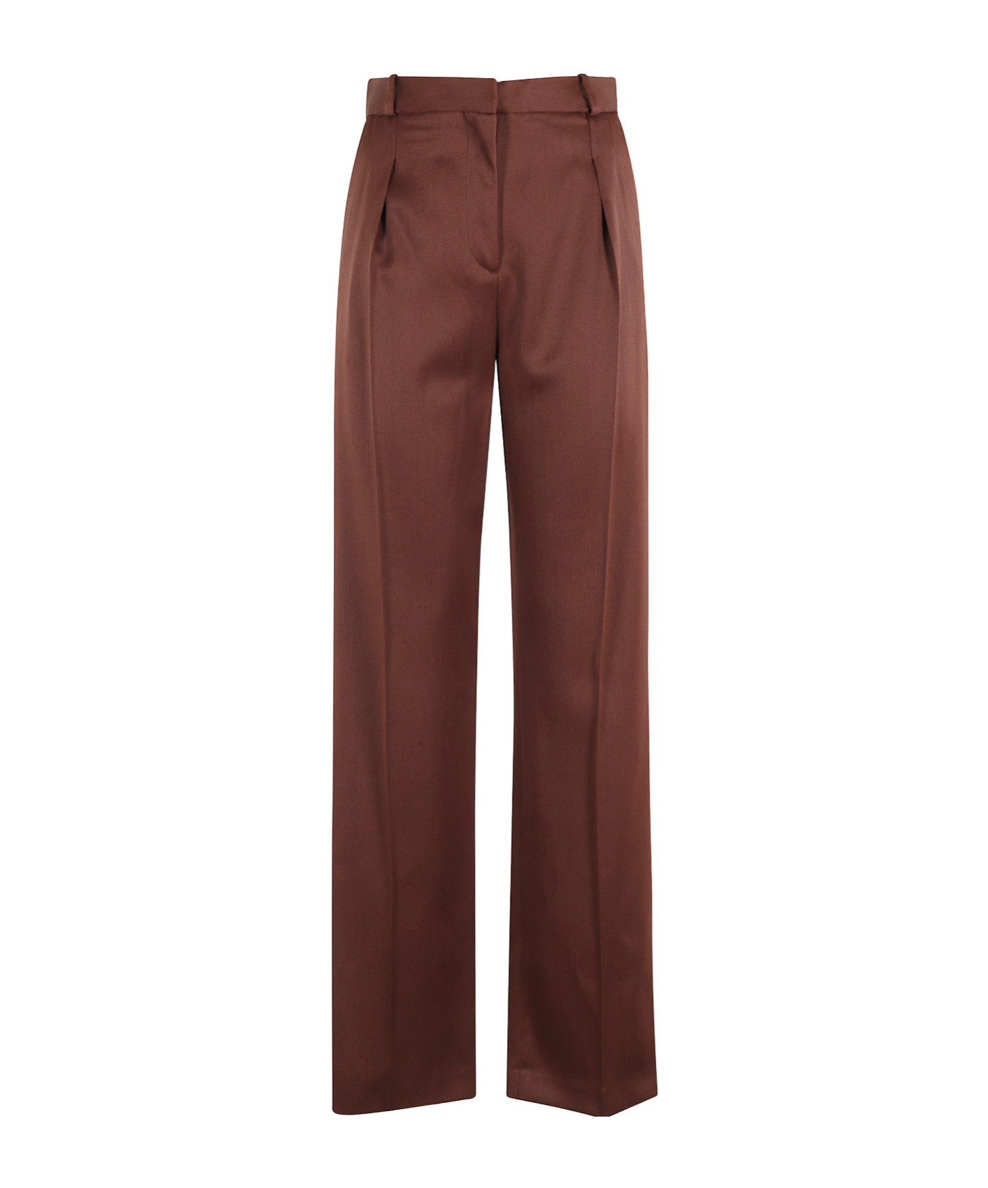 Loulou De Saison Garbo Straight Pants In Red