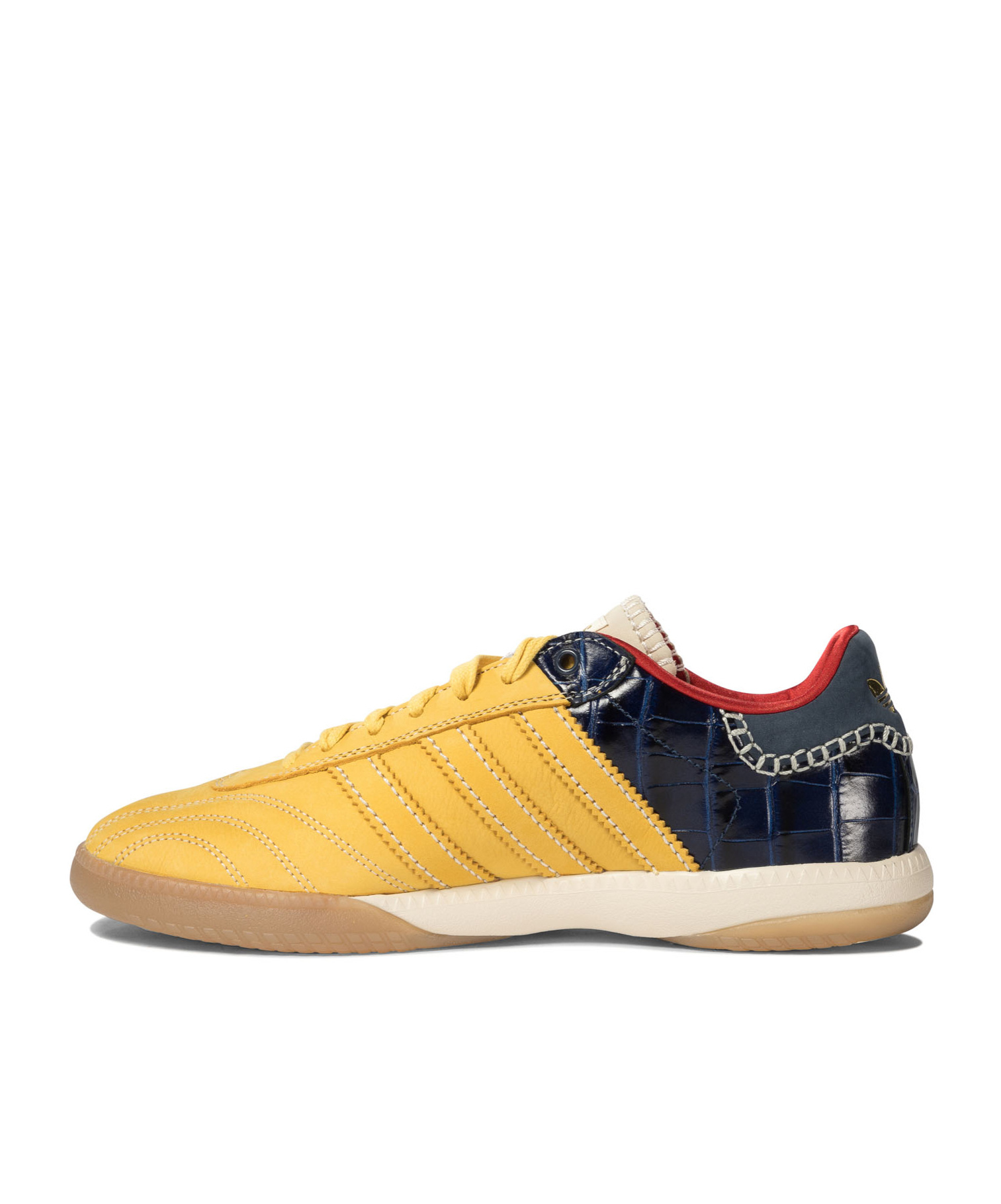 Adidas Originals Adidas Mn Samba Suede Sneakers Fade Yellow Gold In Yellow