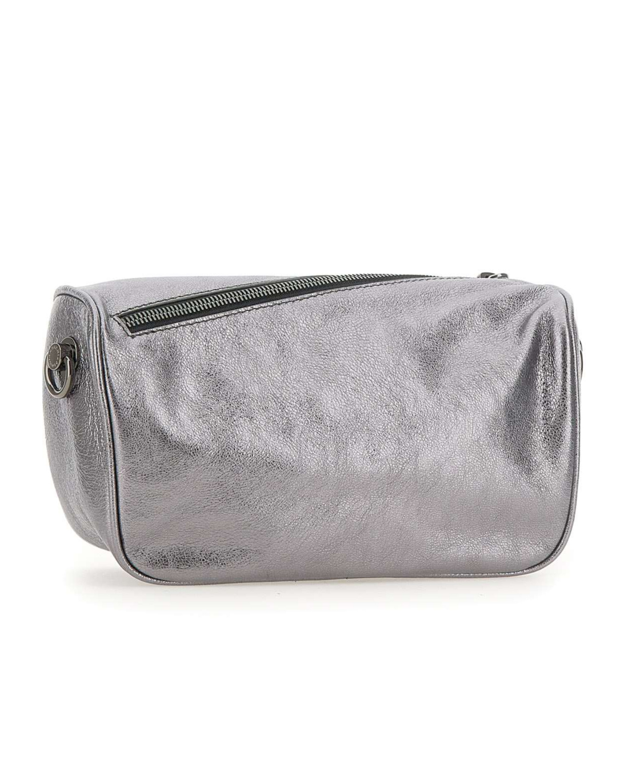 Gianni Chiarini Kim Zipped Clutch Bag In Gray