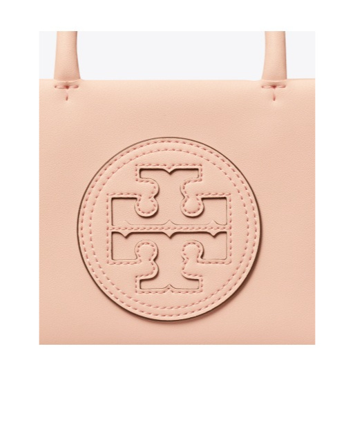 Tory Burch Mini Ella Bio Tote In Nude