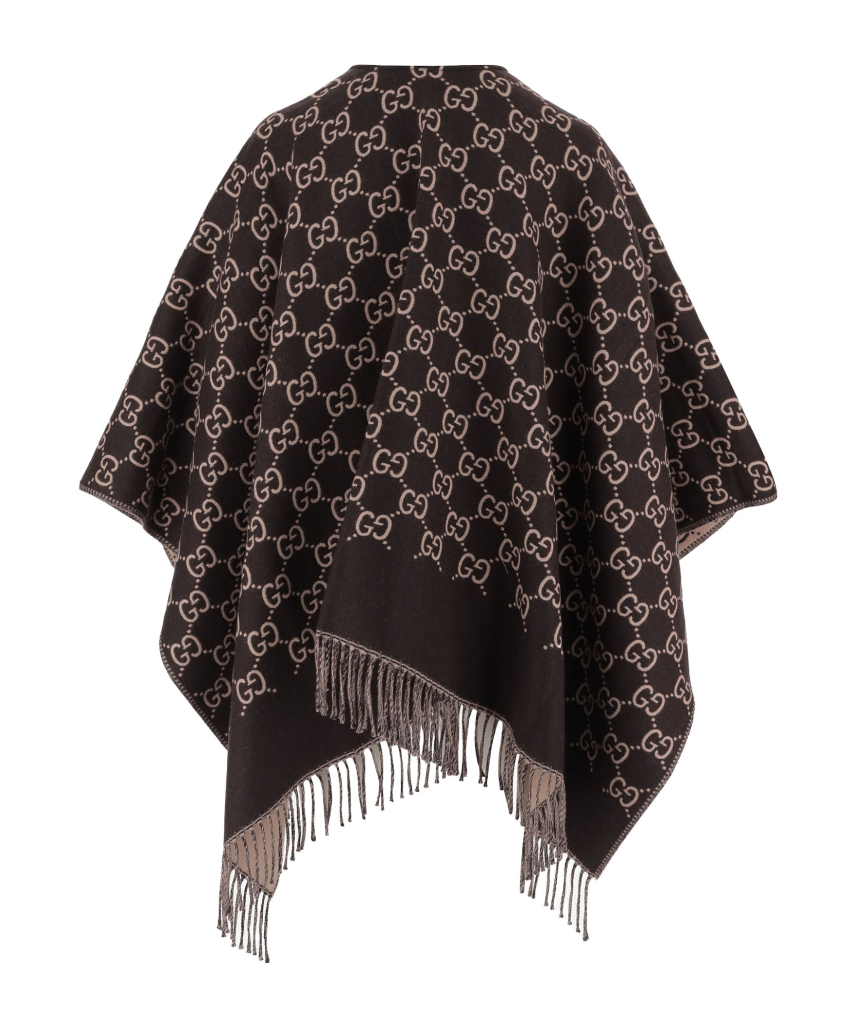Gucci Gg Pattern Shawl In Multi