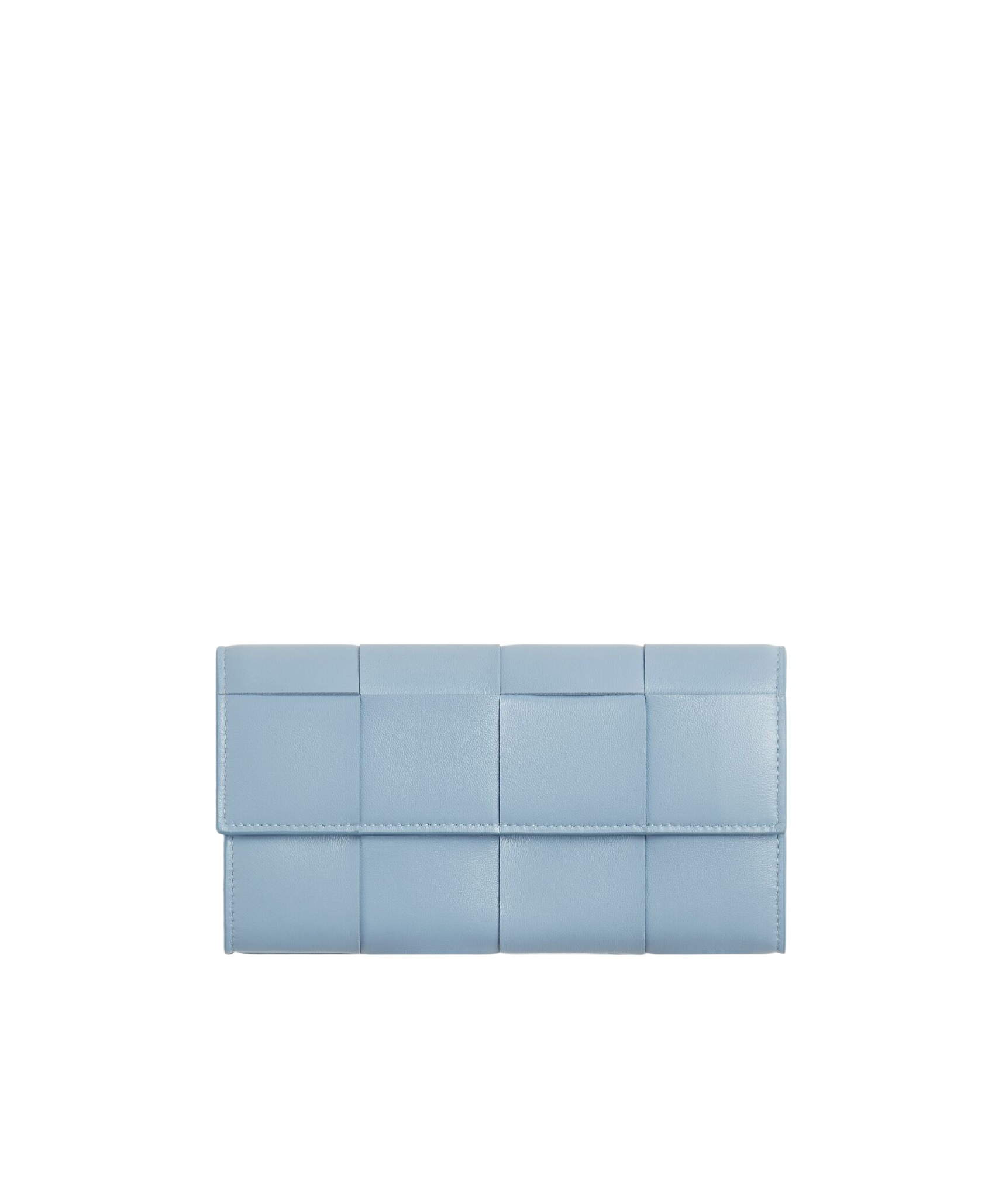 Bottega Veneta Bottega Veneta Cassette Large Flap Wallet In Blue