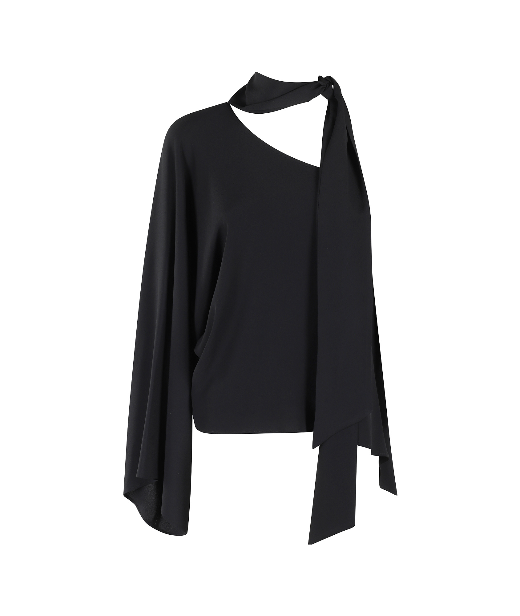 FEDERICA TOSI FEDERICA TOSI ASYMMETRIC TIE-NECK TOP
