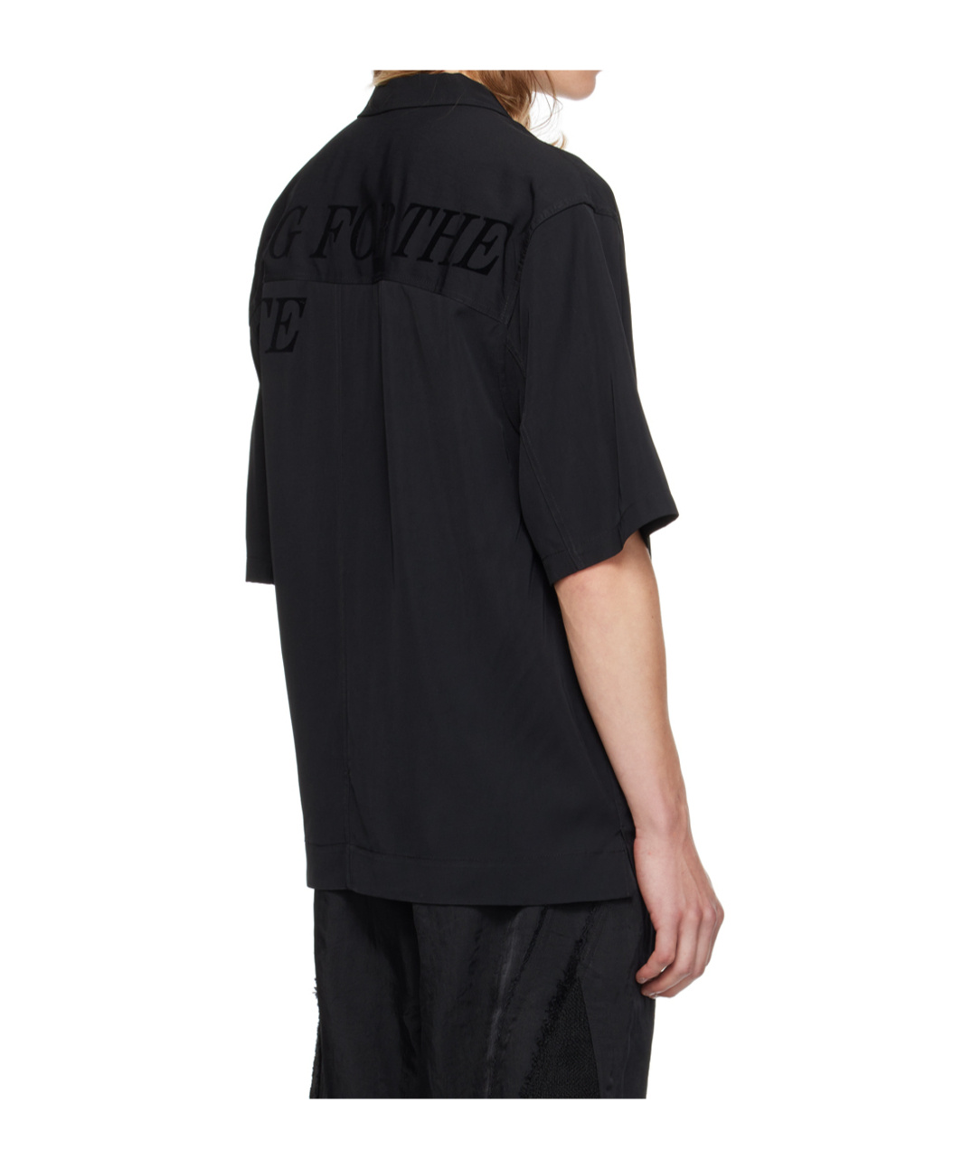 Shop Song For The Mute Logo Button Down Shirt