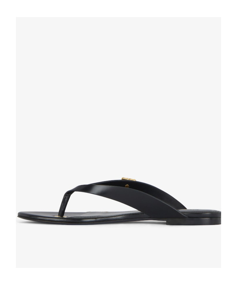 Givenchy Thong Sandal In Black