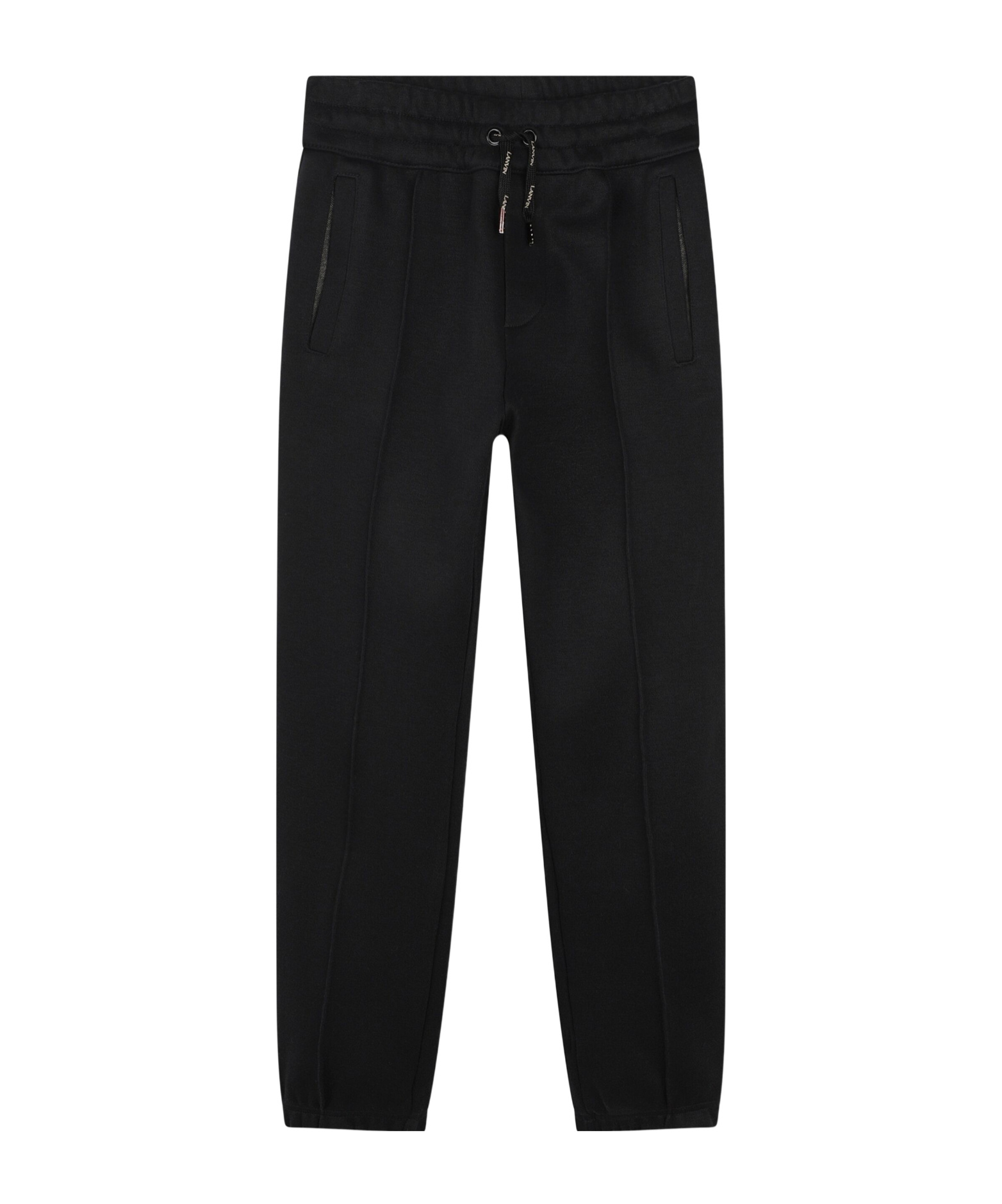 Lanvin Drawstring Jogging Pants In Black