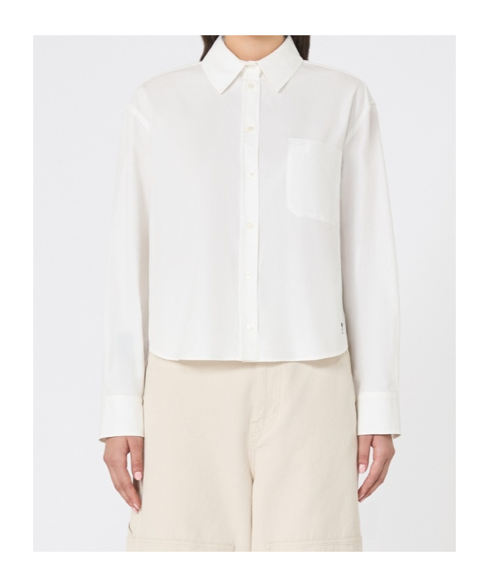 Weekend Max Mara Collared Shirt With Pocket And Long Sleeves