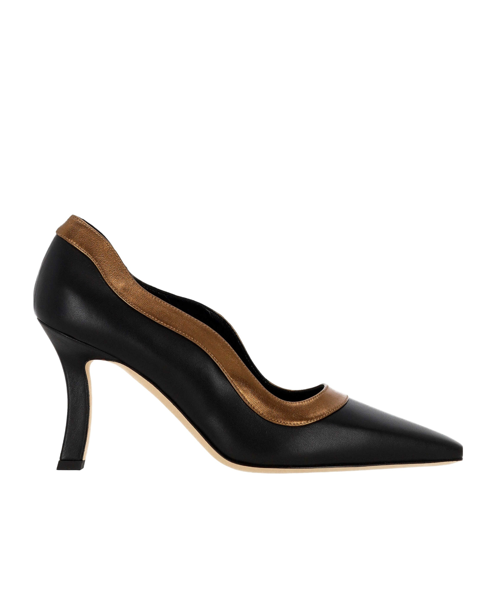 Manolo Blahnik Slip-on High Heels In Black
