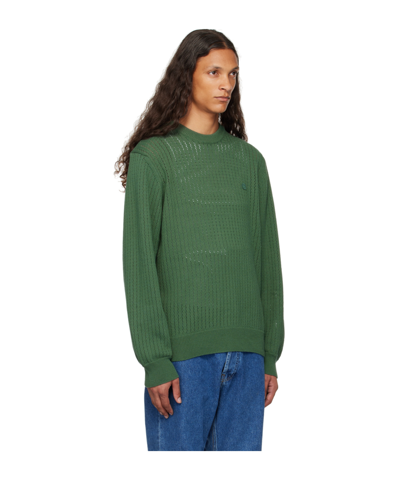 Carhartt Green Caleb Sweater In Green