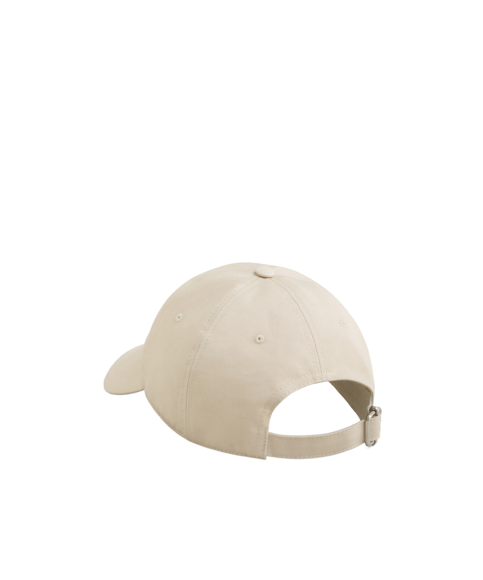 Marni Ivory Logo Baseball Cap In Nude