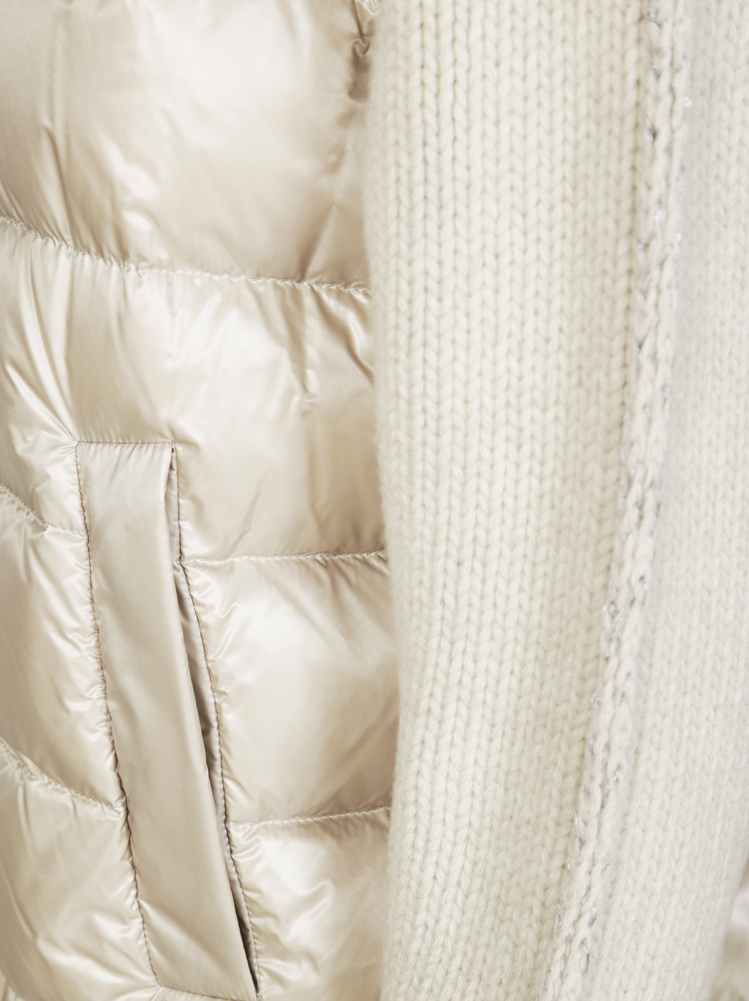 Herno Turtleneck Down Jacket In Multi