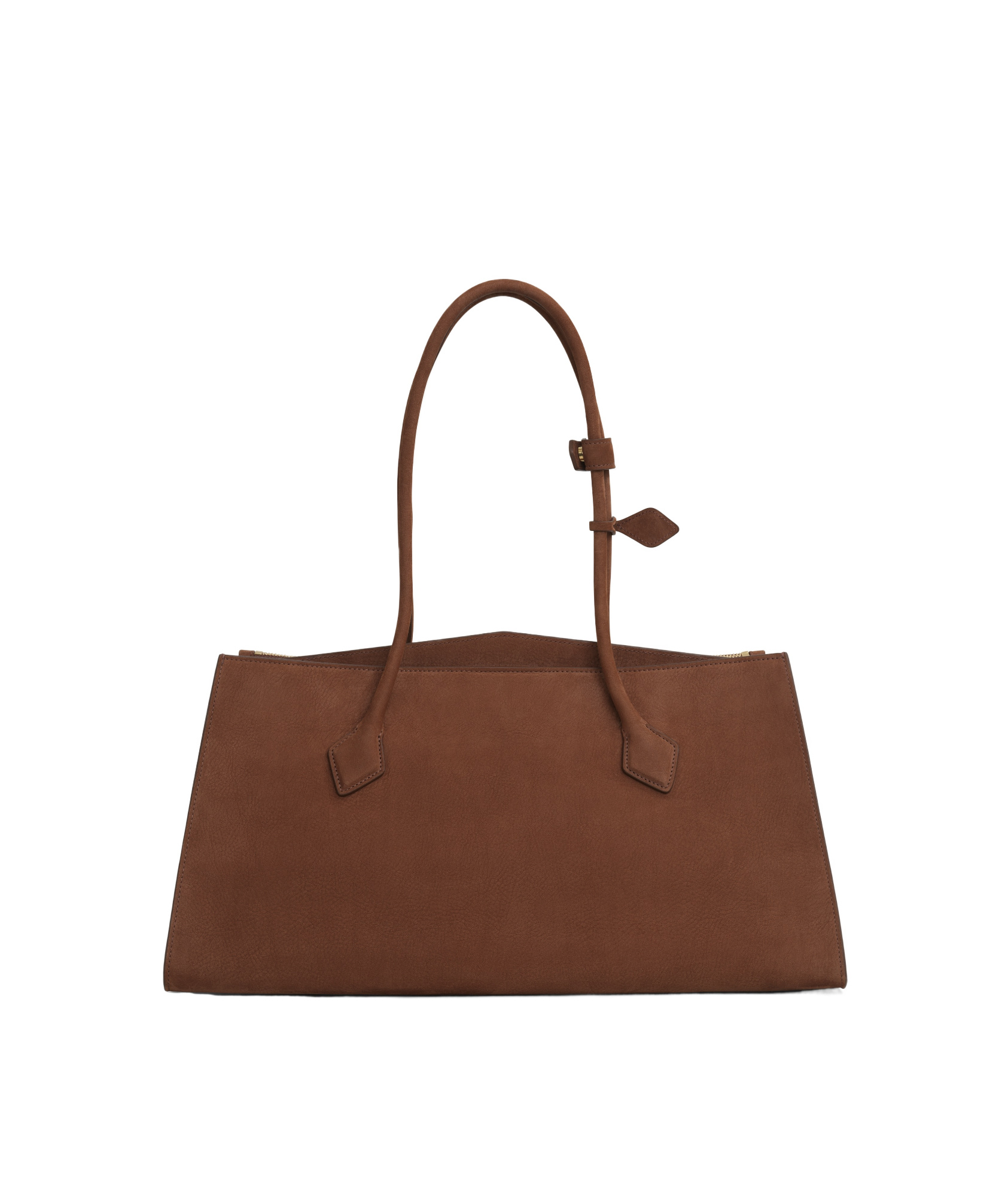 Alaïa Double Handle Shoulder Bag In Brown