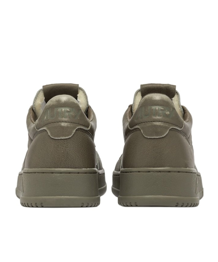 Autry Laced Sneakers In Green