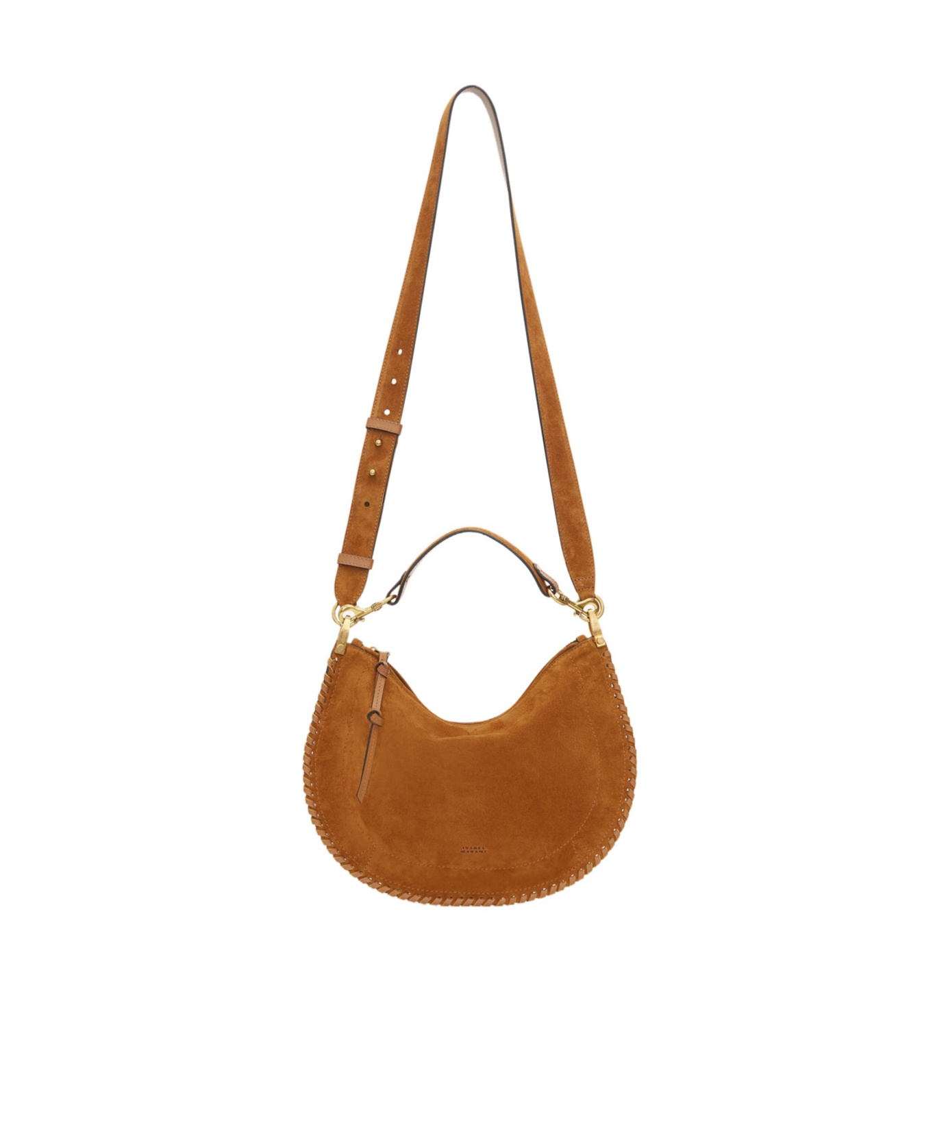 Isabel Marant Oskan Soft Zipper Bag In Brown