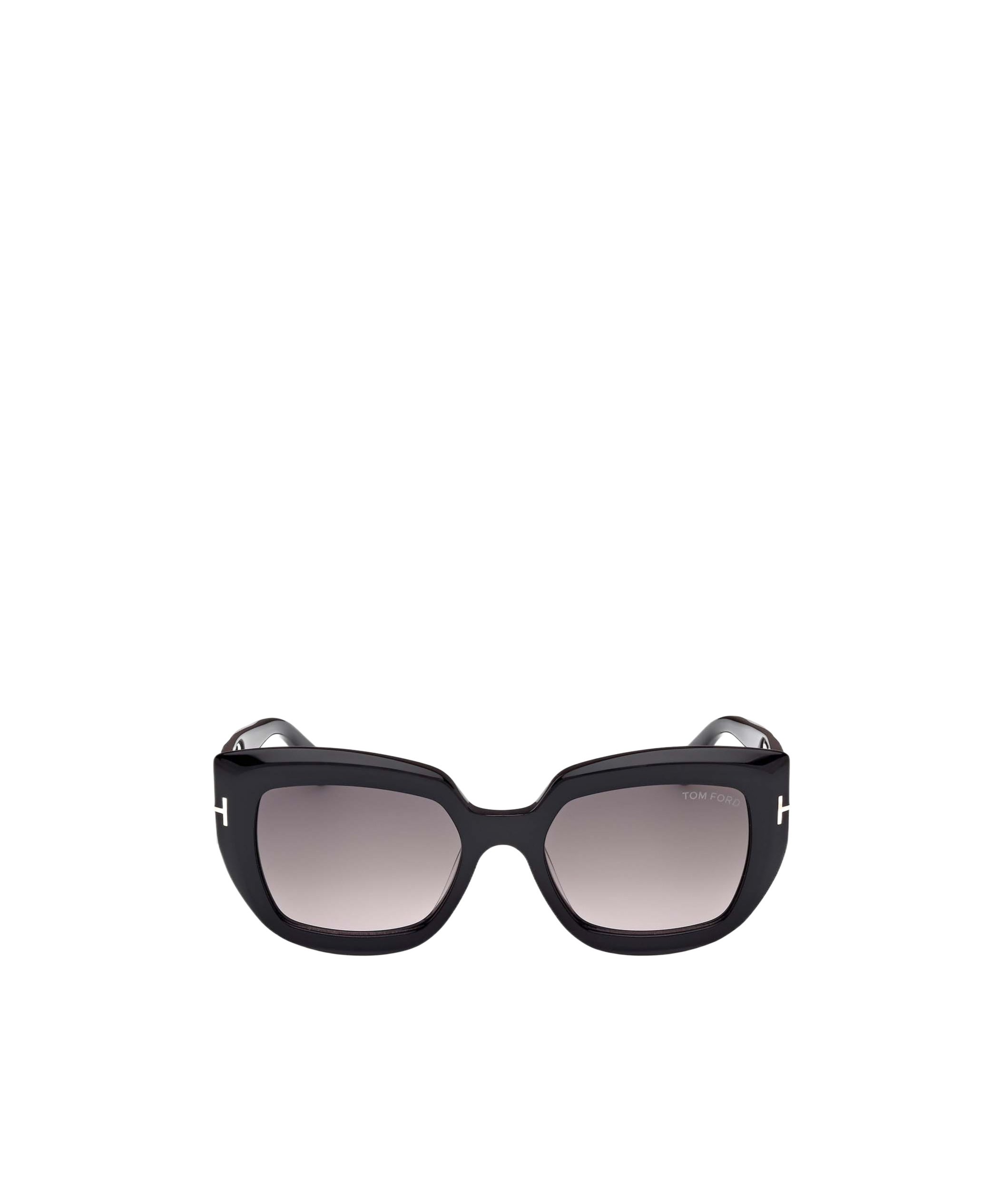 Tom Ford Saltzman Acetate Butterfly Sunglasses In Black