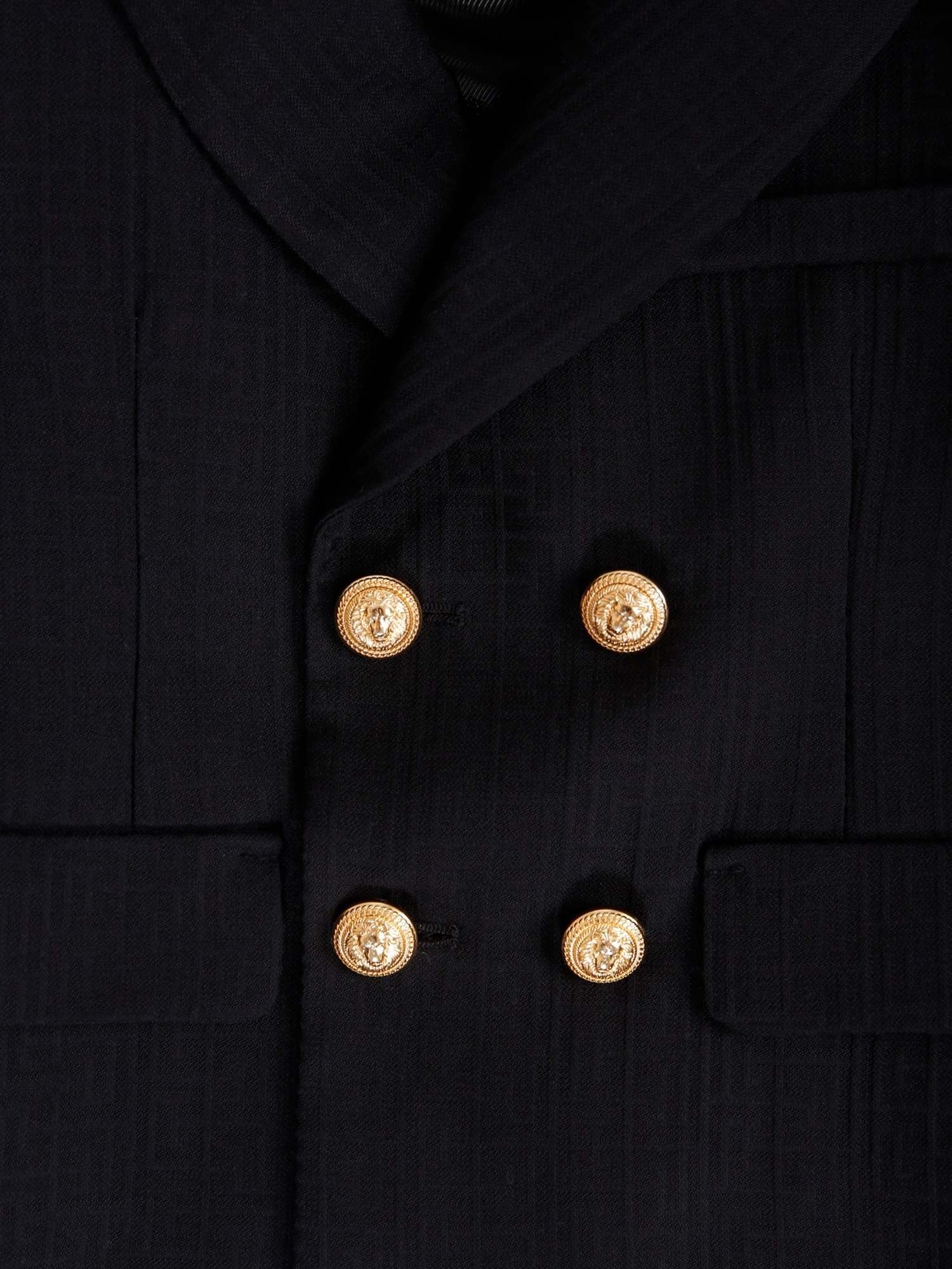 Shop Balmain Double-breasted Blazer