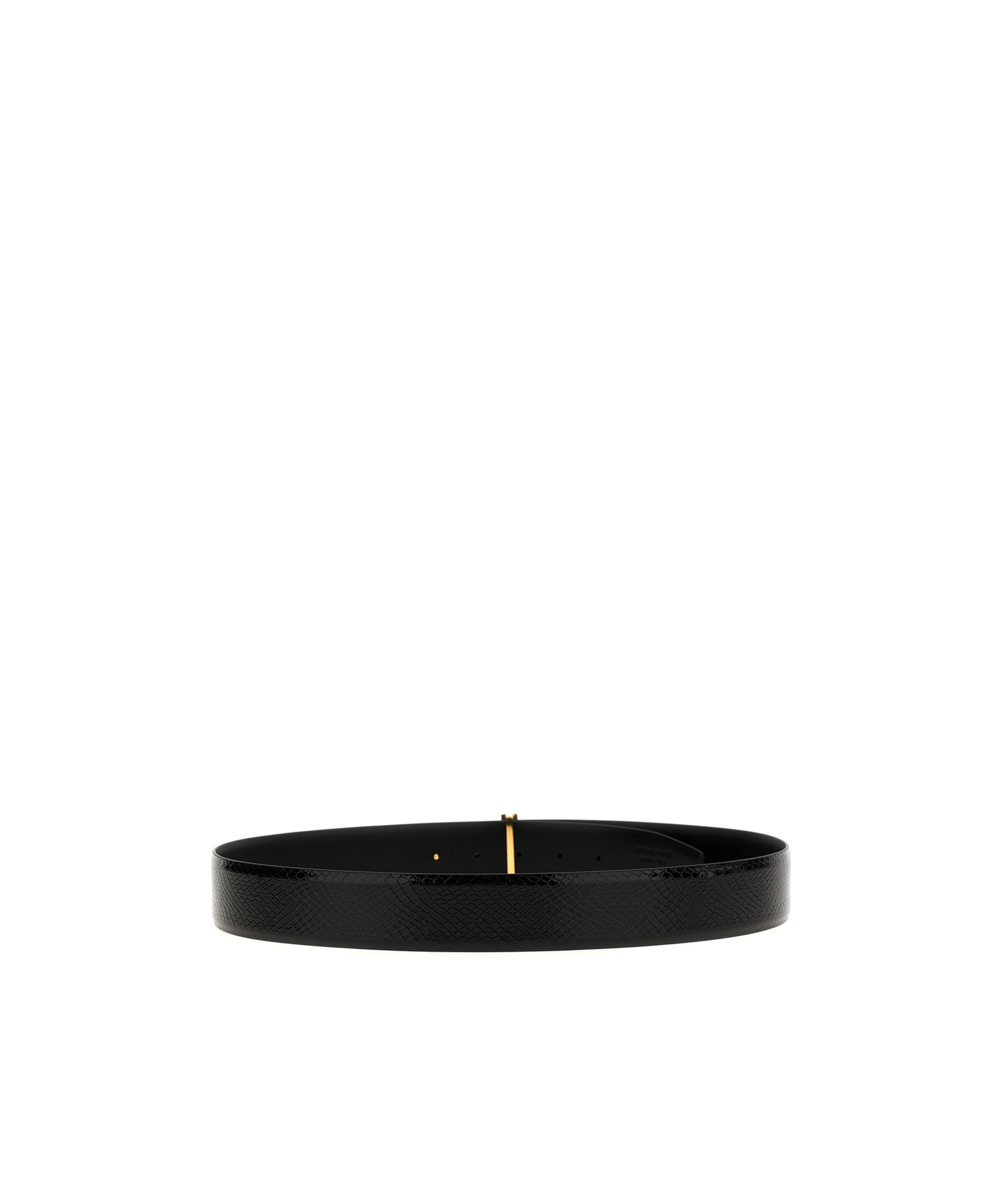 Tom Ford Adjustable Waist Belt In Black