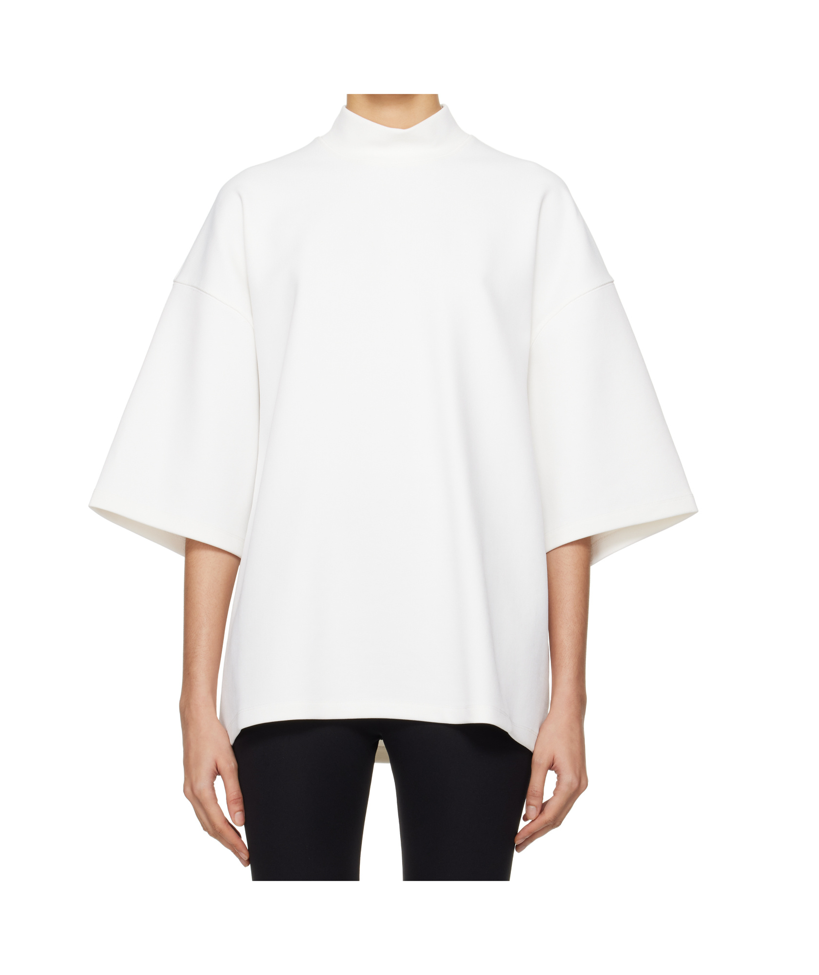 Wardrobe.nyc High-neck Short-sleeved T-shirt